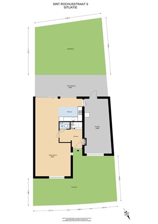 Floorplan - Sint Rochusstraat 9, 6171 WS Stein